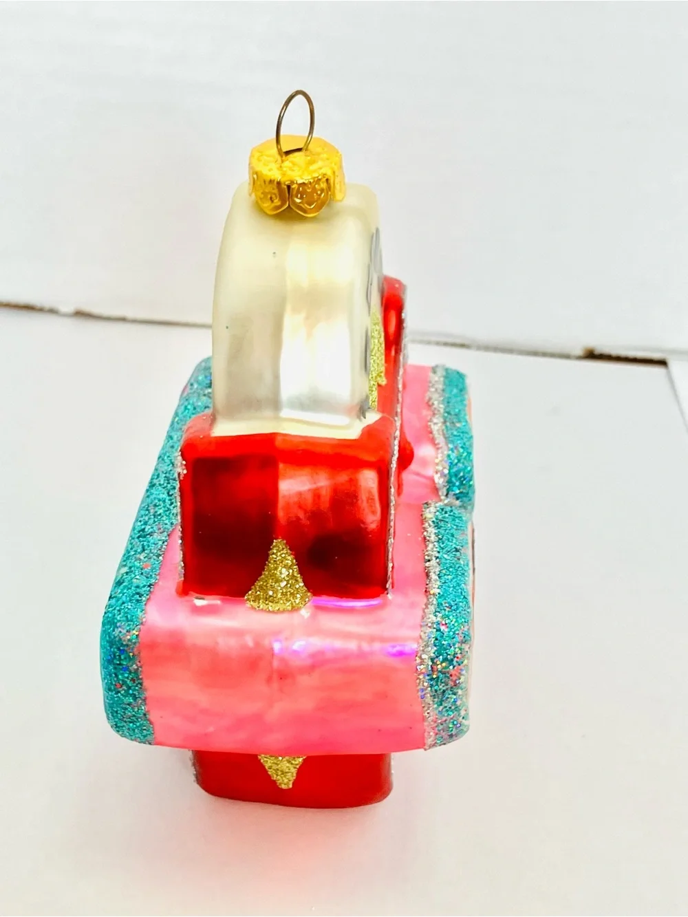 View Master Blown Glass Ornament Retro No Brand